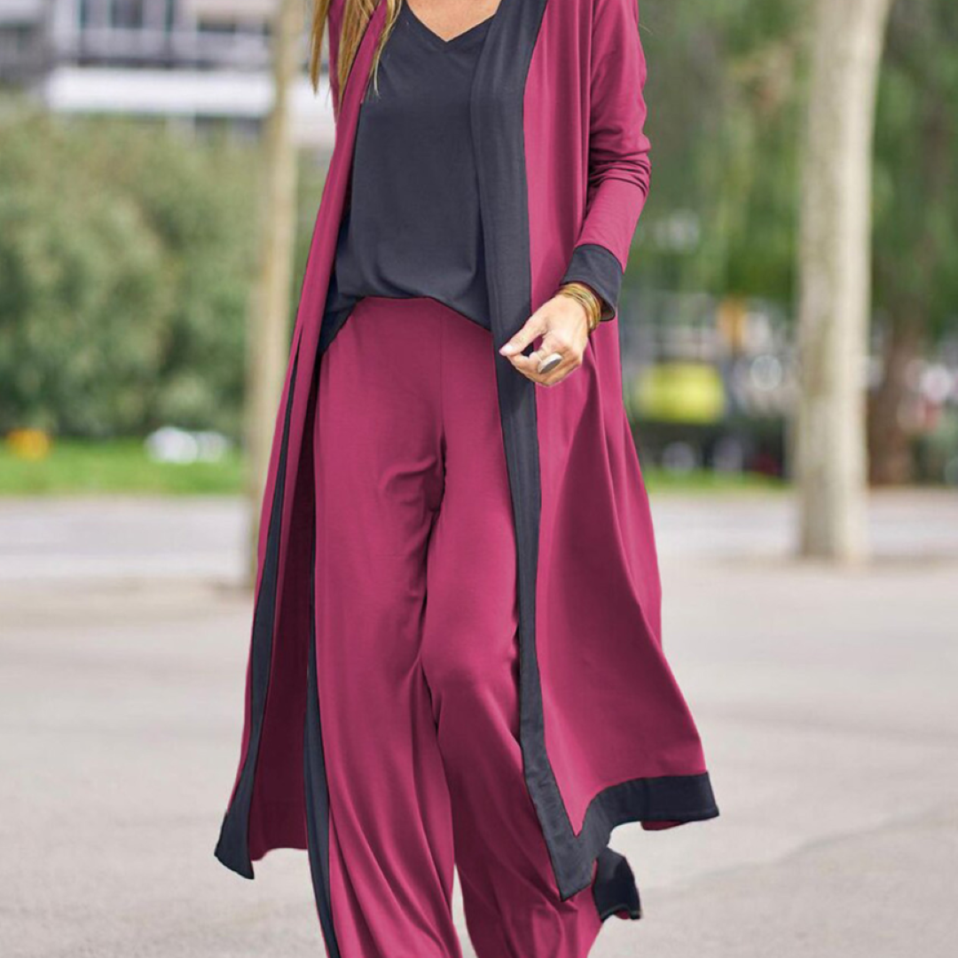 SÉRAPHINE | Completo Tre Pezzi Eleganza e Comfort