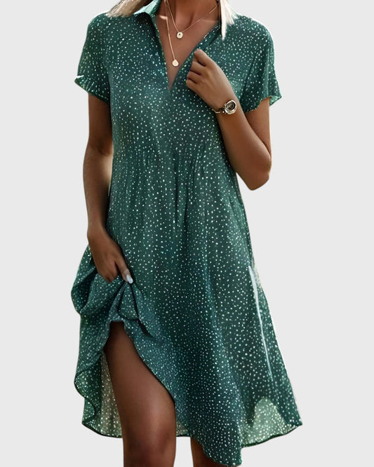 VITTORIA | Abito Midi Raffinato e Flottante per Uno Stile Libero e Sicuro